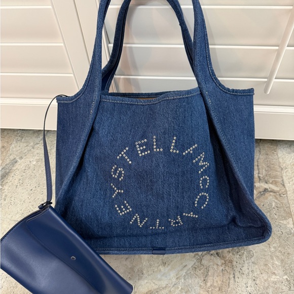 Stella McCartney Handbags - 💙 Authentic Stella McCartney Indigo Denim 💙 Tote with Pouch